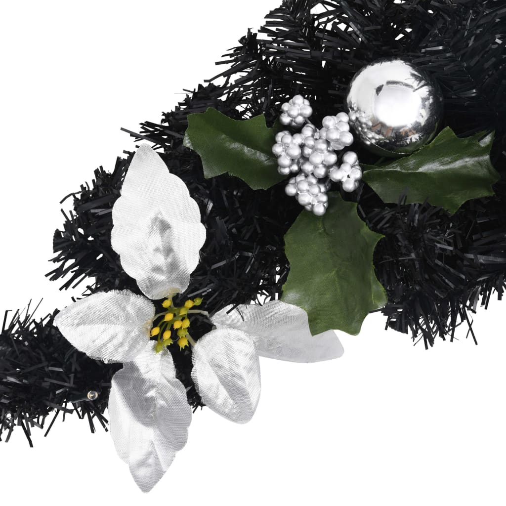 8720286014561_g_en_hd_3 vidaXL Christmas Arch with LED Lights Black 90 cm PVC - Image 4