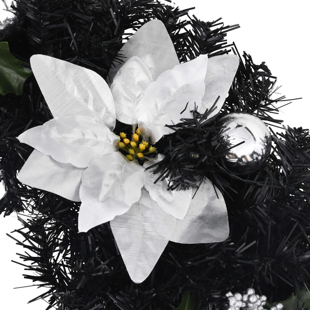 8720286014561_g_en_hd_4 vidaXL Christmas Arch with LED Lights Black 90 cm PVC - Image 5