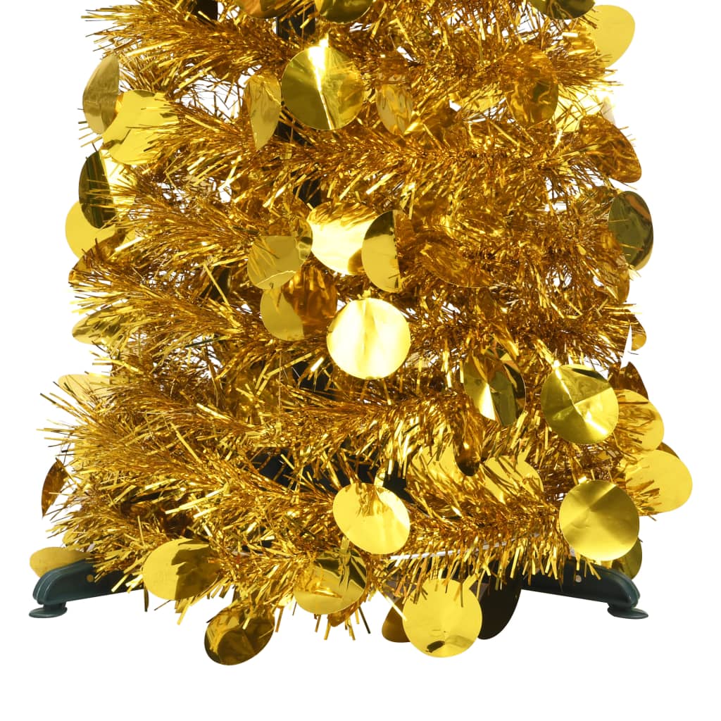 8720286014592_g_en_hd_1 vidaXL Pop-up Artificial Christmas Tree Gold 180 cm PET - Image 2
