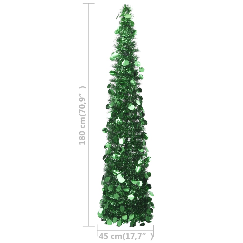 8720286014653_g_en_hd_4 vidaXL Pop-up Artificial Christmas Tree Green 180 cm PET - Image 5