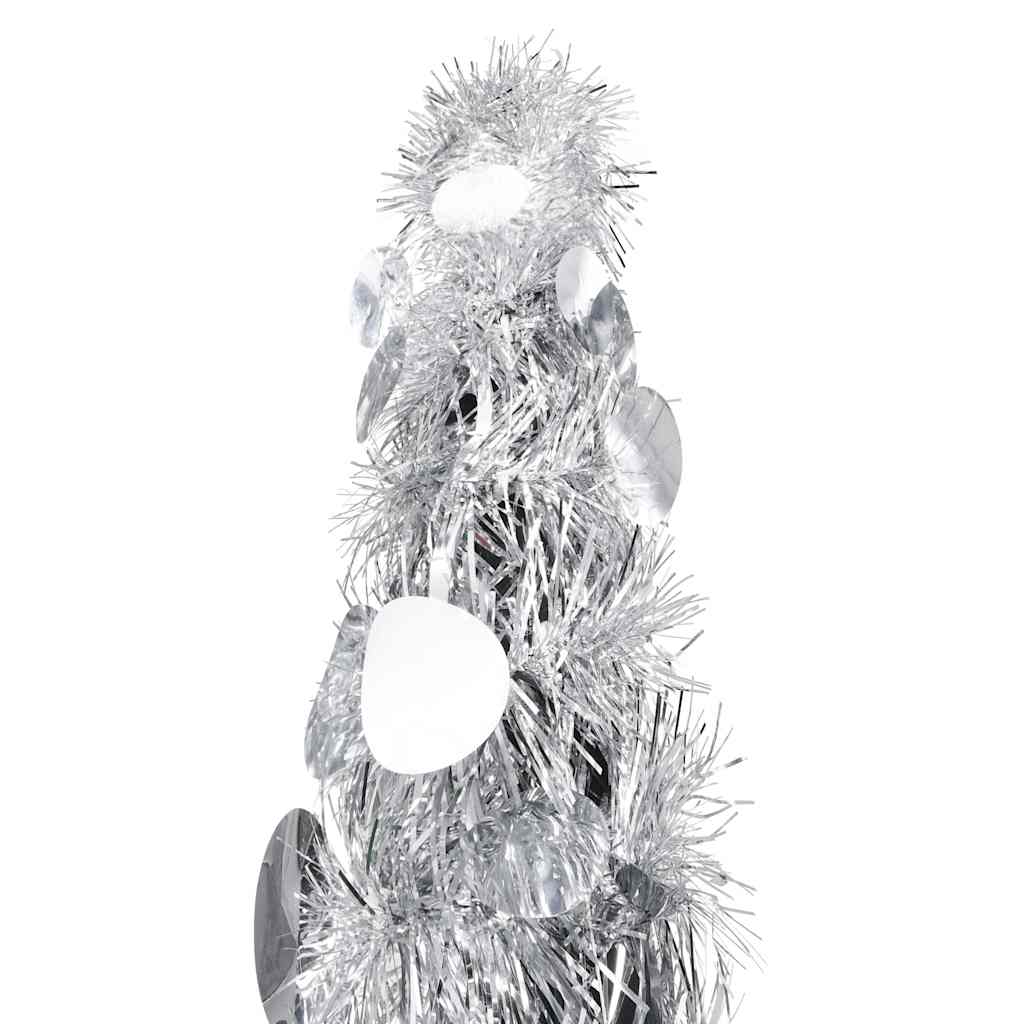 8720286014660_g_en_hd_2 vidaXL Pop-up Artificial Christmas Tree Silver 120 cm PET - Image 3
