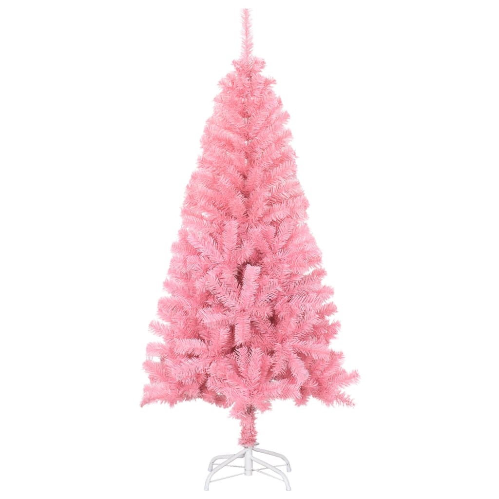 8720286014721_g_en_hd_1 vidaXL Artificial Christmas Tree with Stand Pink 150 cm PVC - Image 2