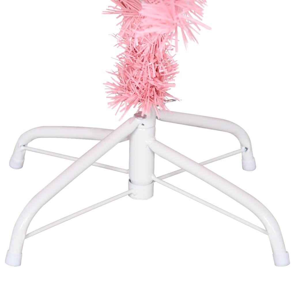 8720286014721_g_en_hd_4 vidaXL Artificial Christmas Tree with Stand Pink 150 cm PVC - Image 5