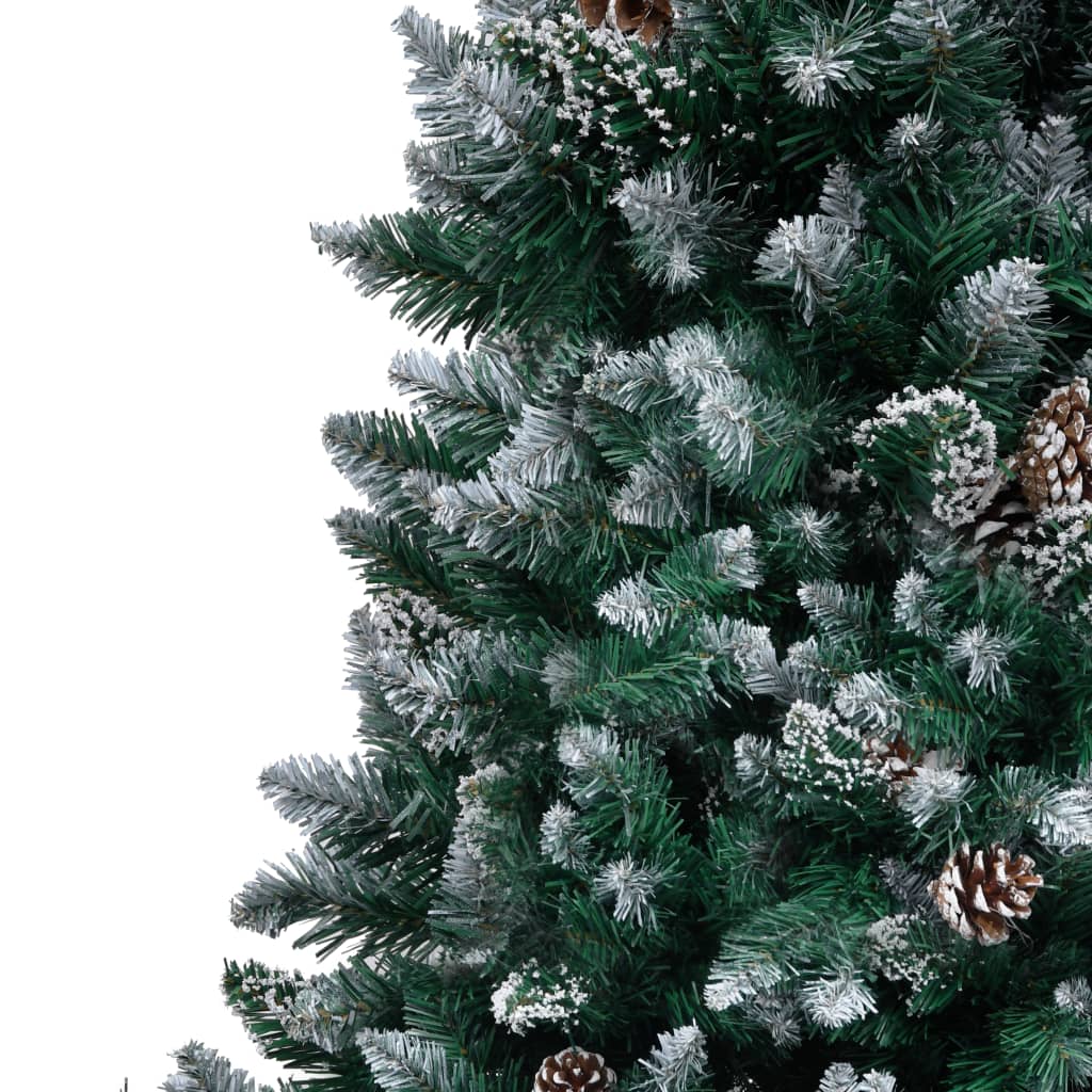 8720286014929_g_en_hd_3 vidaXL Artificial Christmas Tree with Pine Cones and White Snow 210 cm - Image 4