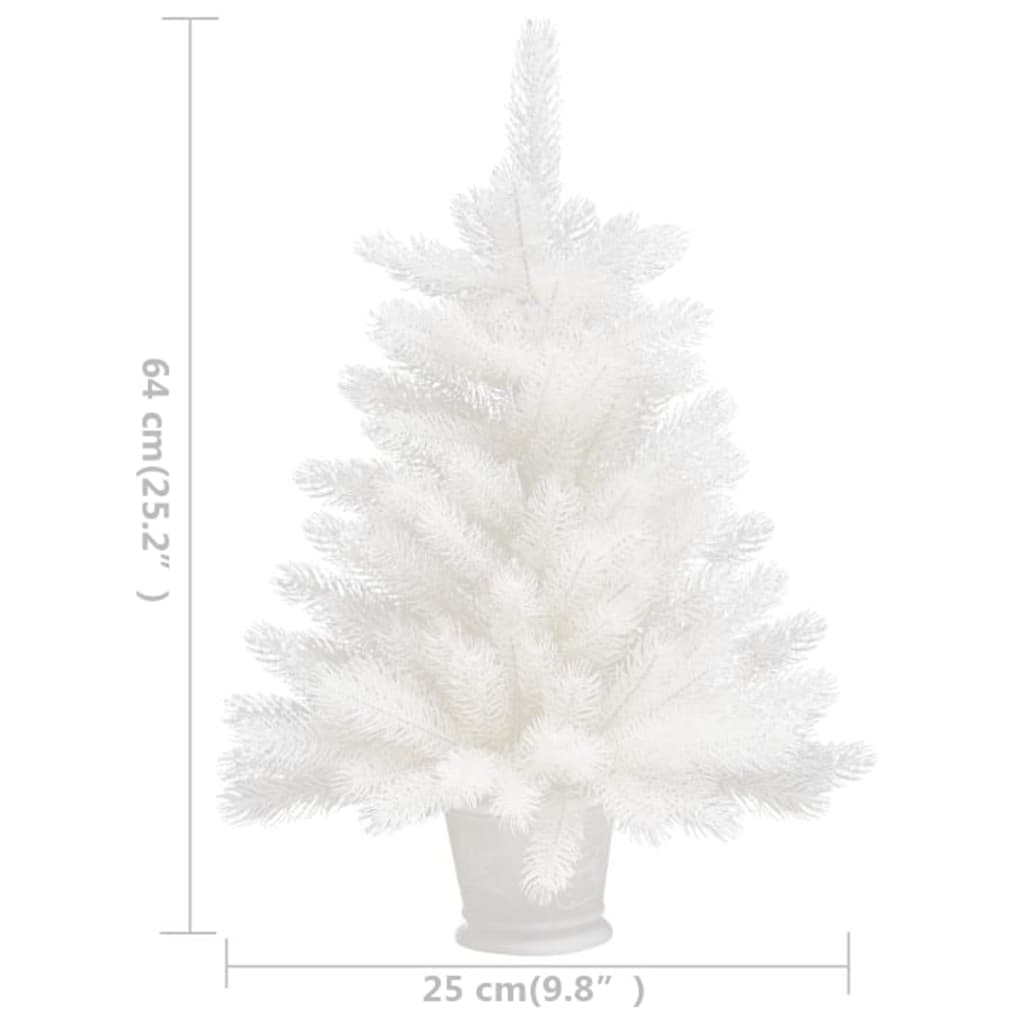 8720286014943_g_en_hd_5 vidaXL Artificial Christmas Tree Lifelike Needles White 65 cm - Image 6