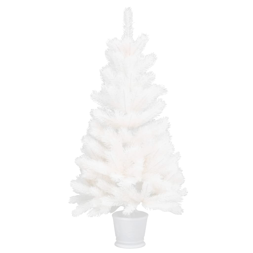 8720286014950_g_en_hd_1 vidaXL Artificial Christmas Tree Lifelike Needles White 90 cm - Image 2