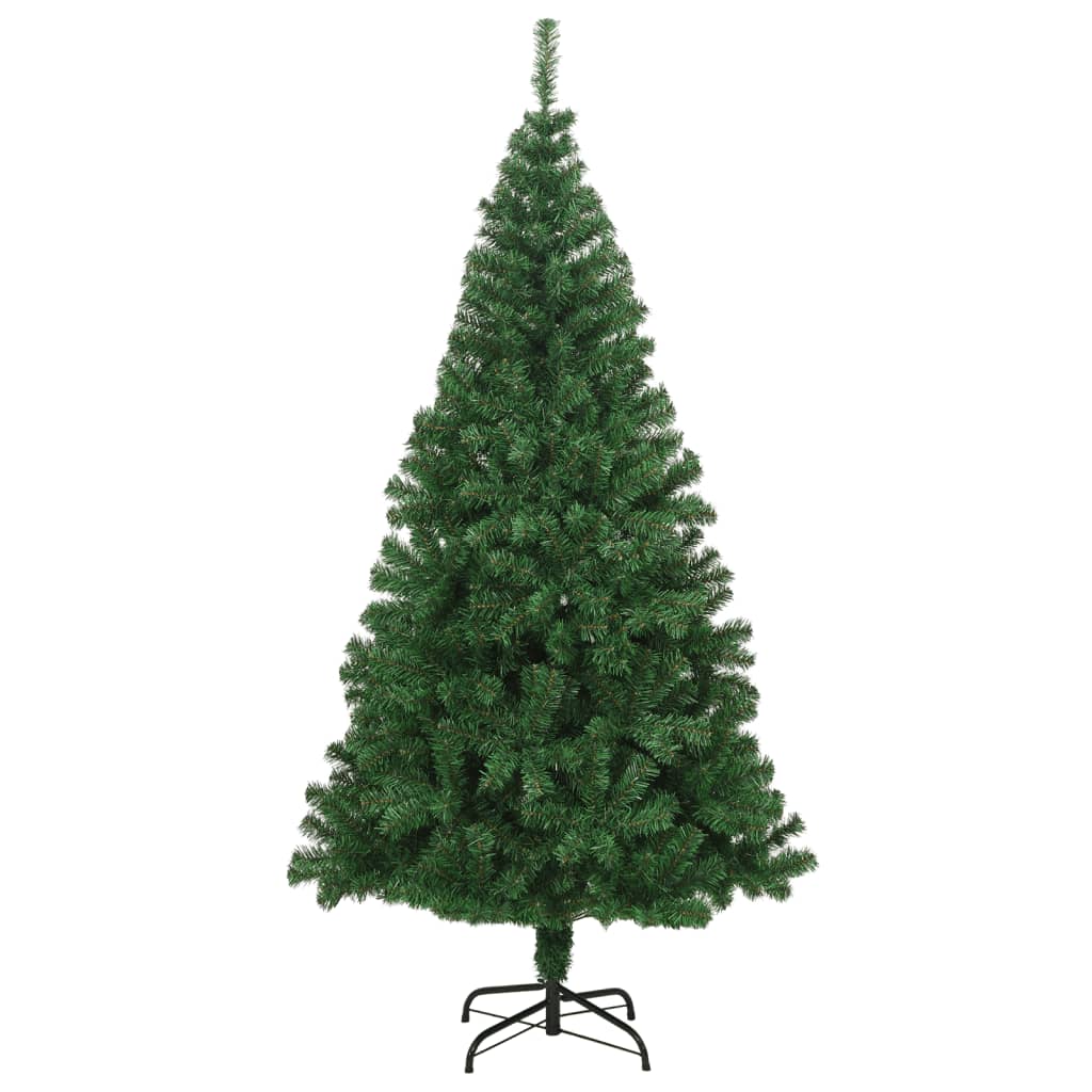 8720286015100_g_en_hd_1 vidaXL Artificial Christmas Tree with Thick Branches Green 180 cm PVC - Image 2