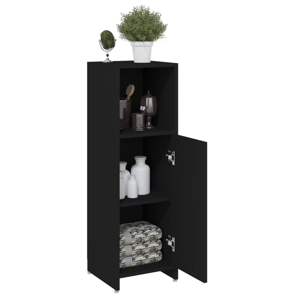 8720286015636_g_en_hd_2 vidaXL Bathroom Cabinet Black 30x30x95 cm Engineered Wood - Image 5