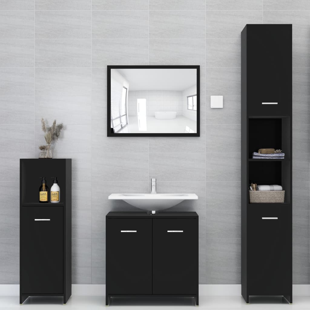 8720286015636_g_en_hd_6 vidaXL Bathroom Cabinet Black 30x30x95 cm Engineered Wood - Image 9