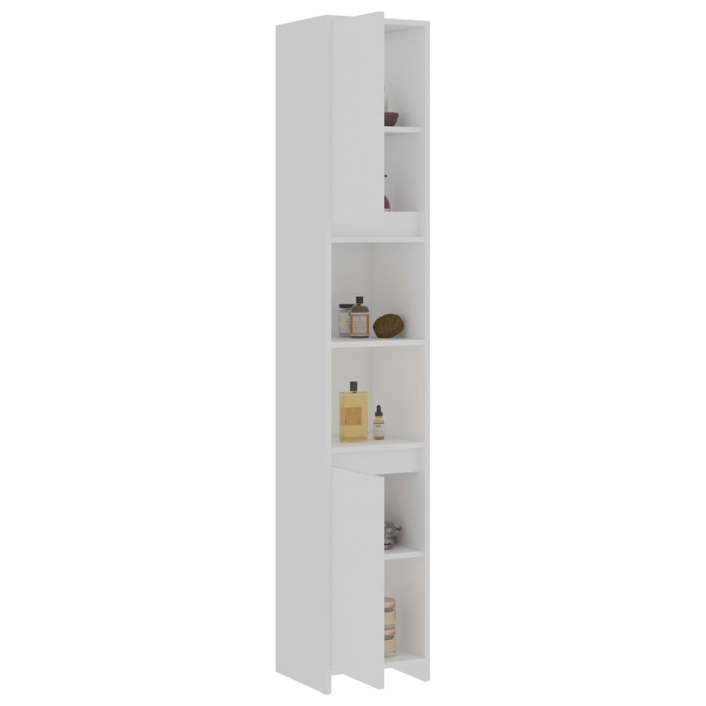 8720286016169_g_en_hd_2 vidaXL Bathroom Cabinet White 30x30x183.5 cm Engineered Wood - Image 4