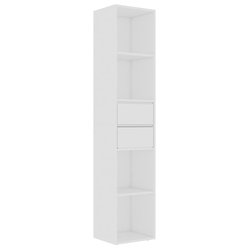 8720286016619_a_en_hd_1 vidaXL Book Cabinet White 36x30x171 cm Engineered Wood - Image 2