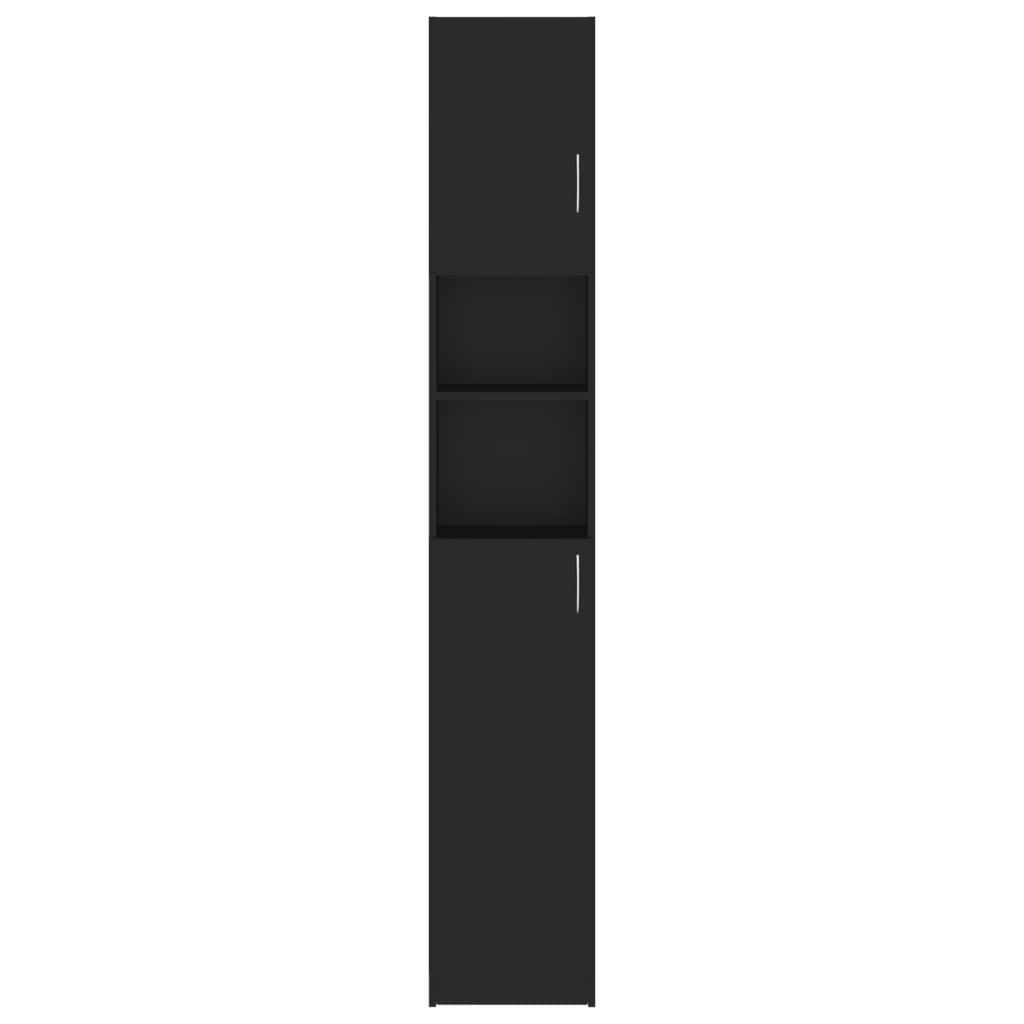 8720286016718_g_en_hd_3 vidaXL Bathroom Cabinet Black 32x25.5x190 cm Engineered Wood - Image 5