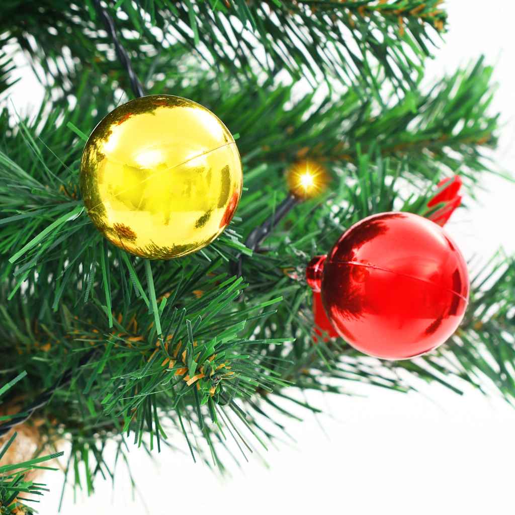 8720286017753_g_en_hd_7 vidaXL Artificial Pre-lit Christmas Tree with Baubles Green 64 cm - Image 8