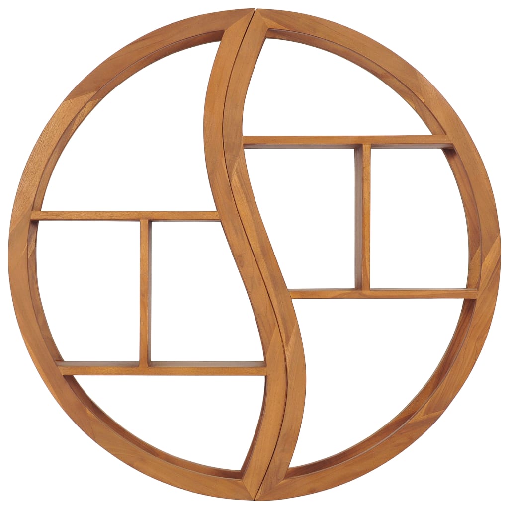 8720286018422_g_en_hd_1 vidaXL Yin Yang Wall Shelf 100x20x100 cm Solid Wood Teak - Image 2