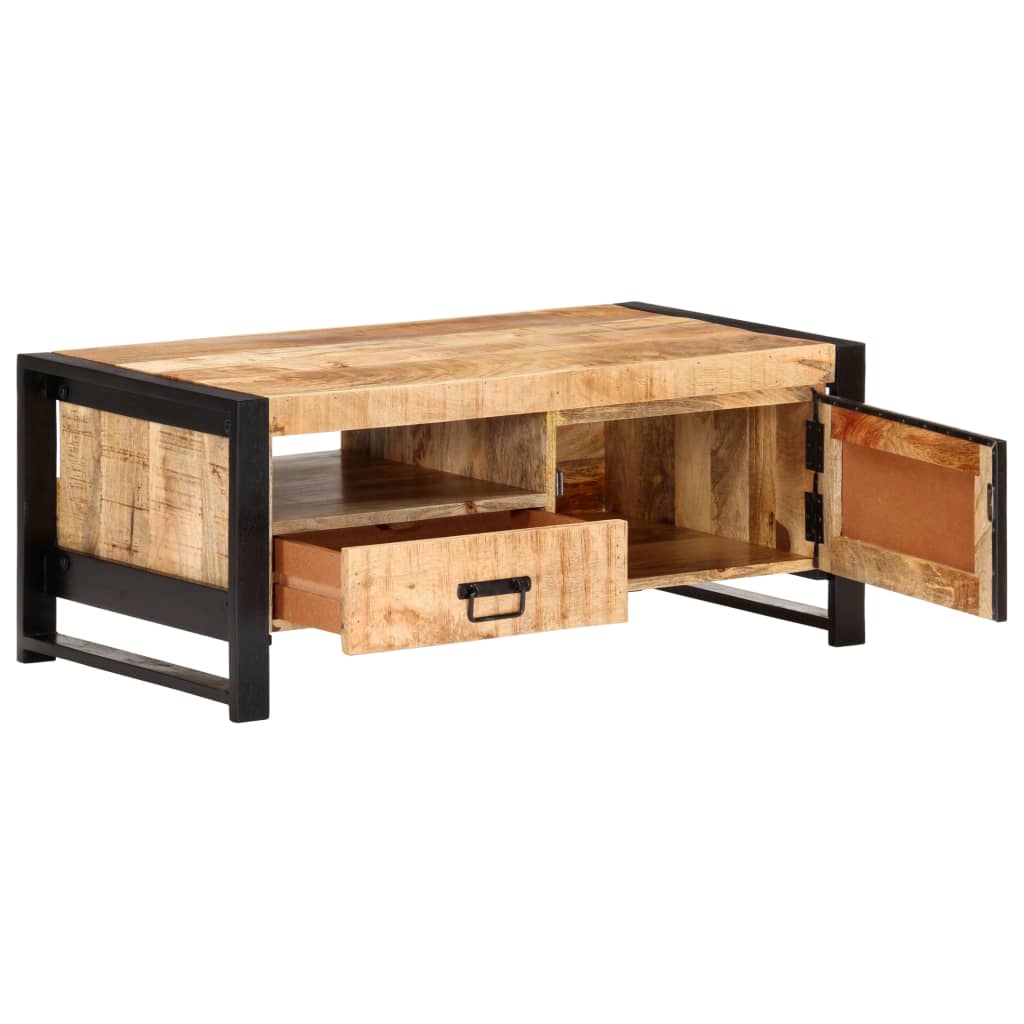 8720286018552_g_en_hd_1 vidaXL Coffee Table 100x50x40 cm Rough Mango Wood - Image 2