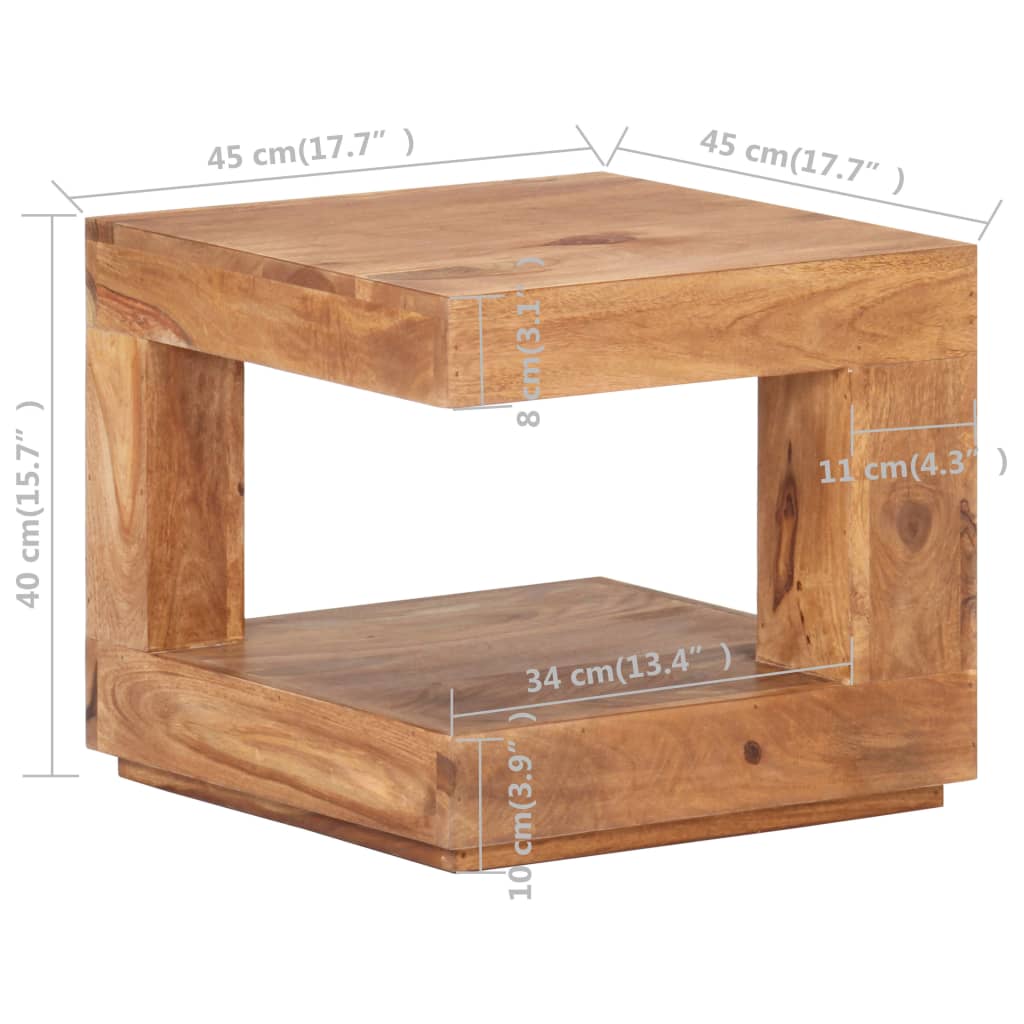 8720286018613_g_en_hd_6 vidaXL Coffee Table 45x45x40 cm Solid Wood Acacia - Image 7