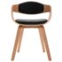 vidaXL Dining Chairs 4 pcs Bent Wood and Faux Leather - Image 4