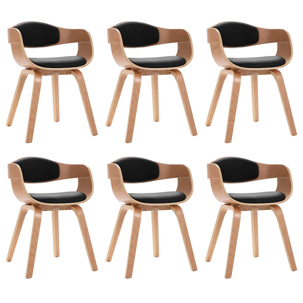8720286020593_a_en_hd_1 vidaXL Dining Chairs 6 pcs Bent Wood and Faux Leather - Image 2