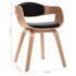 vidaXL Dining Chairs 6 pcs Bent Wood and Faux Leather - Image 9