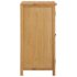 vidaXL Wardrobe 76x52x105 cm Solid Oak Wood - Image 5