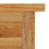 vidaXL Wardrobe 76x52x105 cm Solid Oak Wood - Image 8