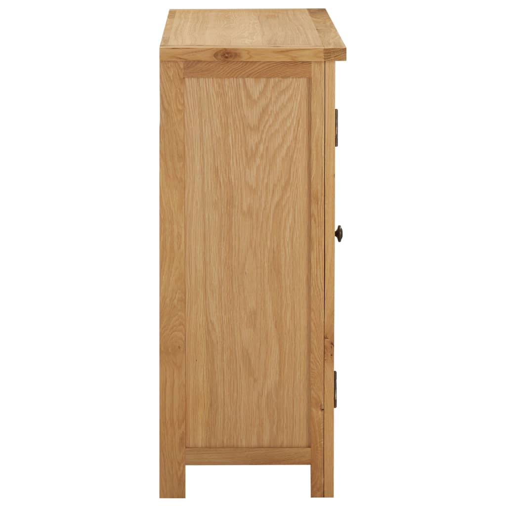 8720286020791_g_en_hd_3 vidaXL Wine Cabinet for 11 Bottles 80x32x80 cm Solid Oak Wood - Image 5