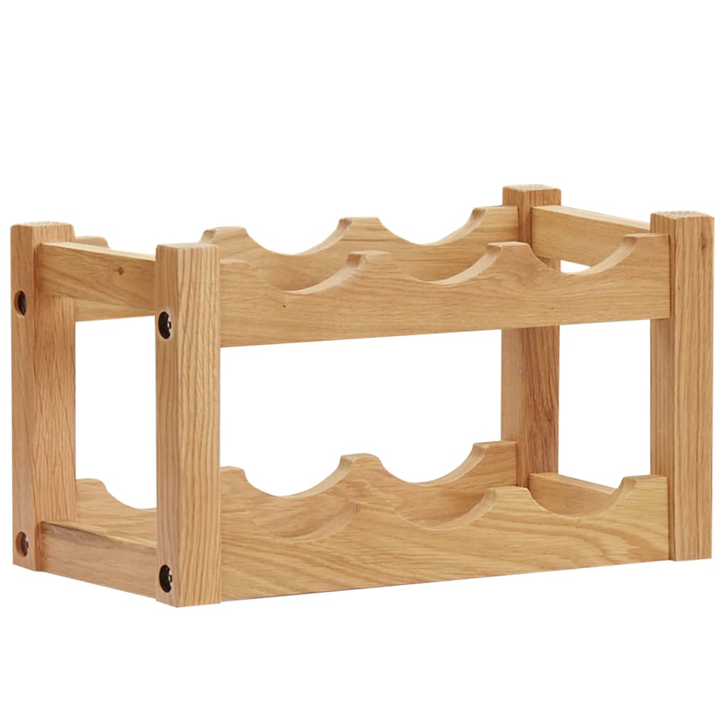 8720286020807_a_en_hd_1 vidaXL Wine Rack for 6 Bottles 37x21x21 cm Solid Oak Wood - Image 1