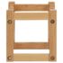vidaXL Wine Rack for 6 Bottles 37x21x21 cm Solid Oak Wood - Image 3