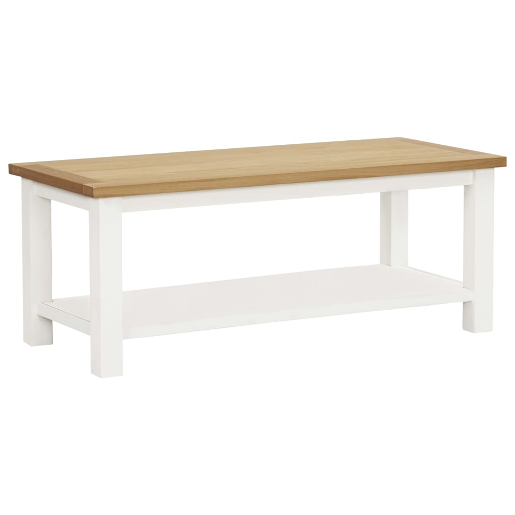 8720286020845_a_en_hd_1 vidaXL Coffee Table 110x55x40 cm Solid Oak Wood - Image 1