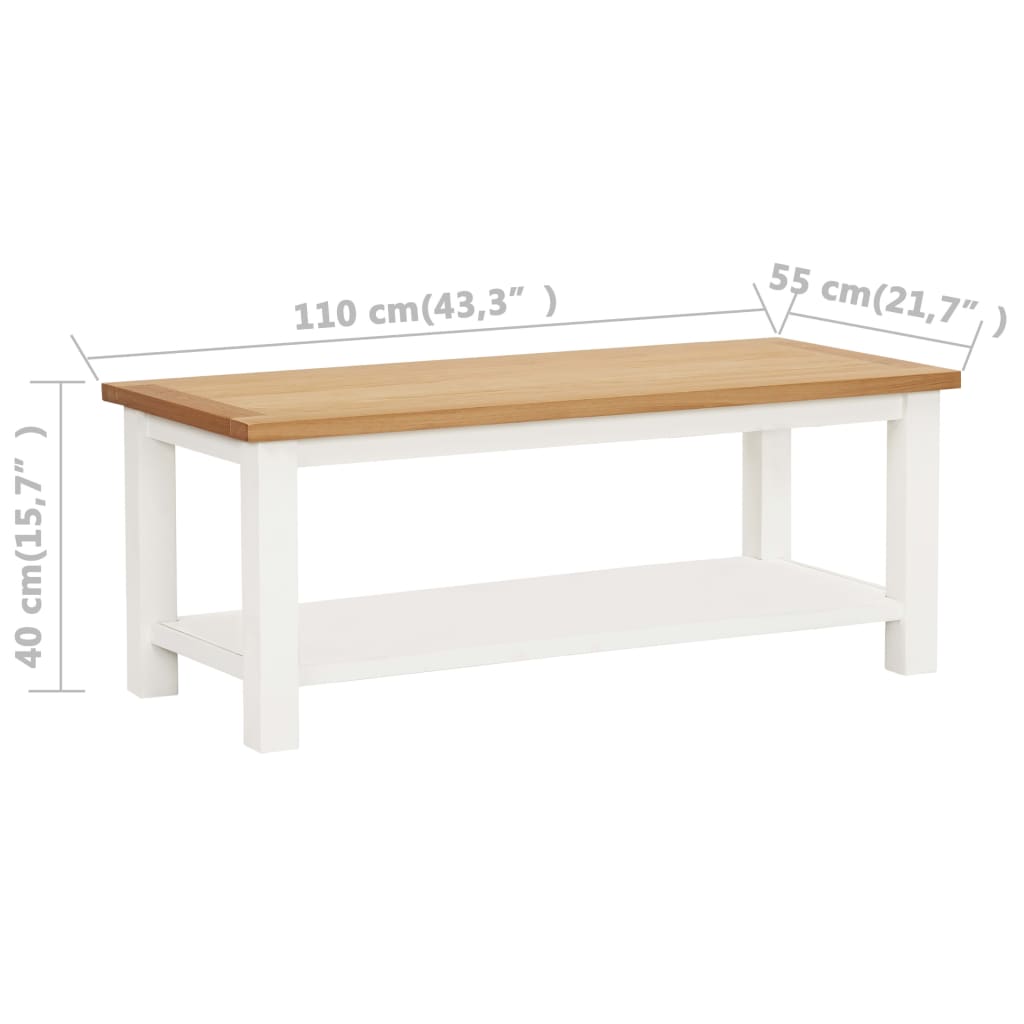 8720286020845_g_en_hd_5 vidaXL Coffee Table 110x55x40 cm Solid Oak Wood - Image 6