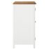 vidaXL Wardrobe 76x52x105 cm Solid Oak Wood - Image 5