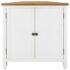vidaXL Corner Cabinet 80x33.5x78 cm Solid Oak Wood - Image 4