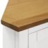 vidaXL Corner Cabinet 80x33.5x78 cm Solid Oak Wood - Image 7