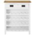 vidaXL Wine Cabinet 72x32x90 cm Solid Oak Wood - Image 2