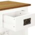 vidaXL Wine Cabinet 72x32x90 cm Solid Oak Wood - Image 9