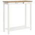 vidaXL Bar table 100x40x110 cm Solid Oak Wood - Image 2