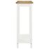 vidaXL Bar table 100x40x110 cm Solid Oak Wood - Image 4