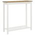 vidaXL Bar table 100x40x110 cm Solid Oak Wood - Image 5