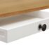 vidaXL Bar table 100x40x110 cm Solid Oak Wood - Image 7