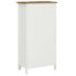 vidaXL Wine Cabinet 56x32x110 cm Solid Oak Wood - Image 5