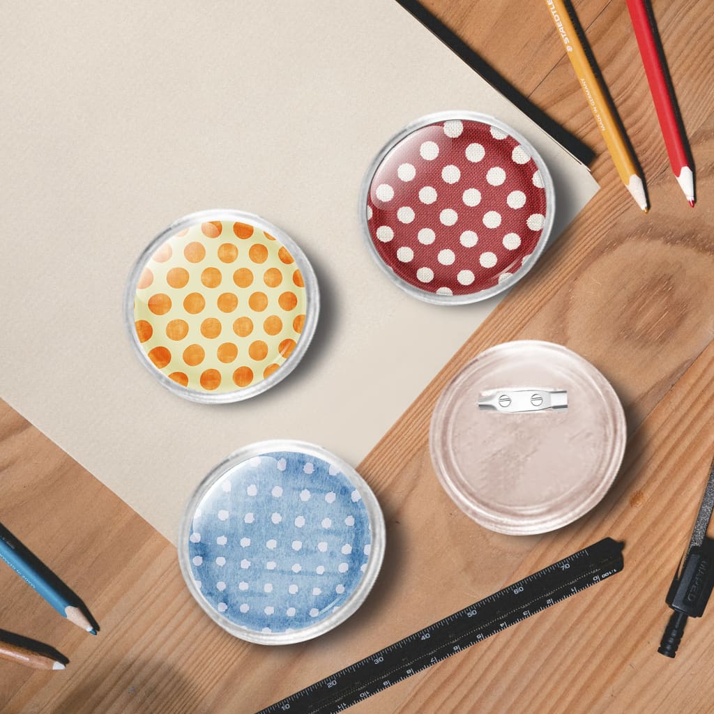 8720286021484_m_en_hd_1 vidaXL Button Badges Kit with Pins 100 Sets Acrylic 58 mm - Image 1