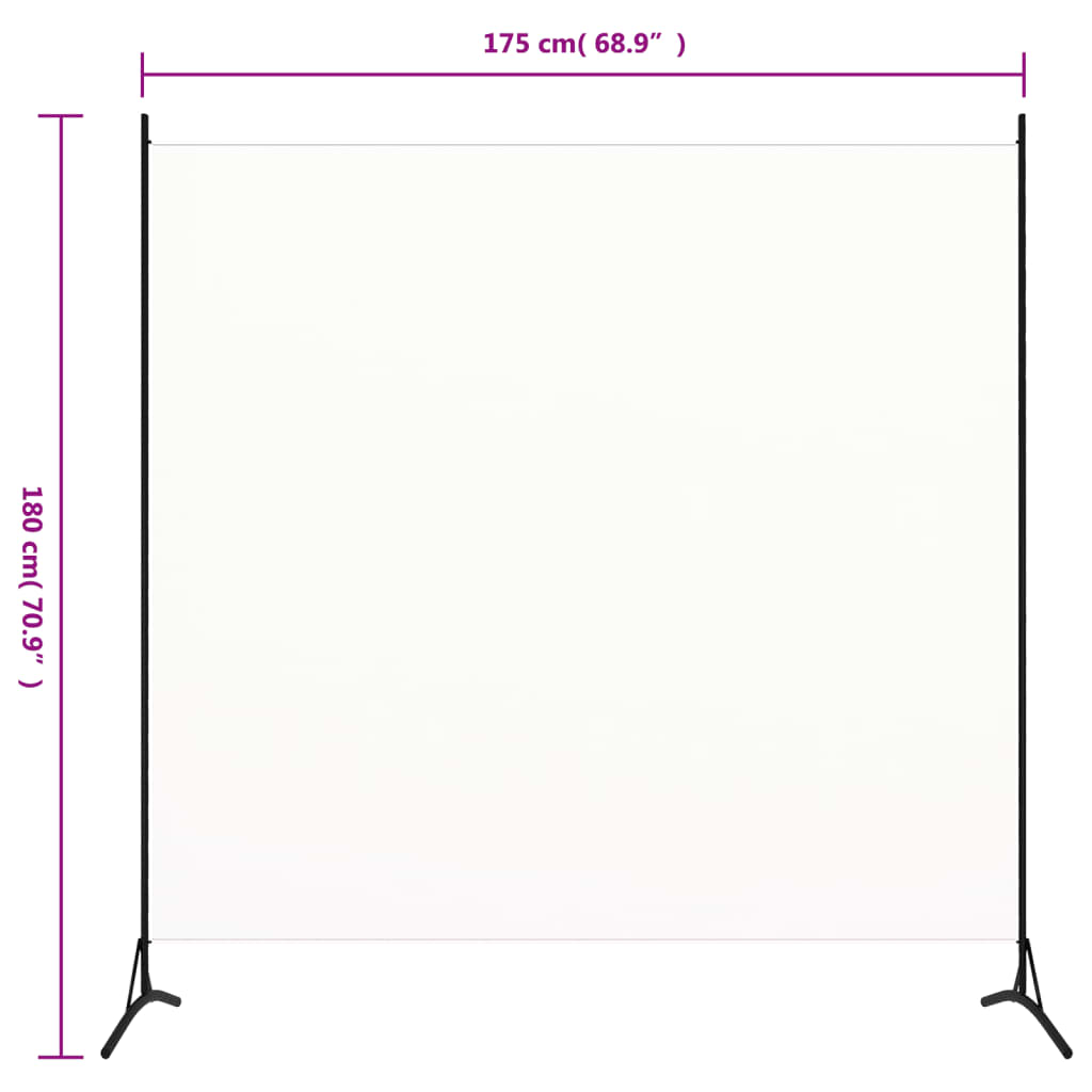 8720286022818_g_en_hd_3 vidaXL Room Divider White 175x180 cm Fabric - Image 4