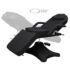 vidaXL Massage Table Black 180x62x(86.5-118) cm - Image 2