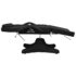 vidaXL Massage Table Black 180x62x(86.5-118) cm - Image 4