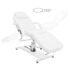 vidaXL Massage Table White 180x62x(87-112) cm - Image 2