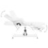 vidaXL Massage Table White 180x62x(87-112) cm - Image 3