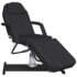 vidaXL Massage Table Black 180x62x(87-112) cm