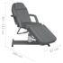 vidaXL Massage Table Grey 180x62x(87-112) cm - Image 8