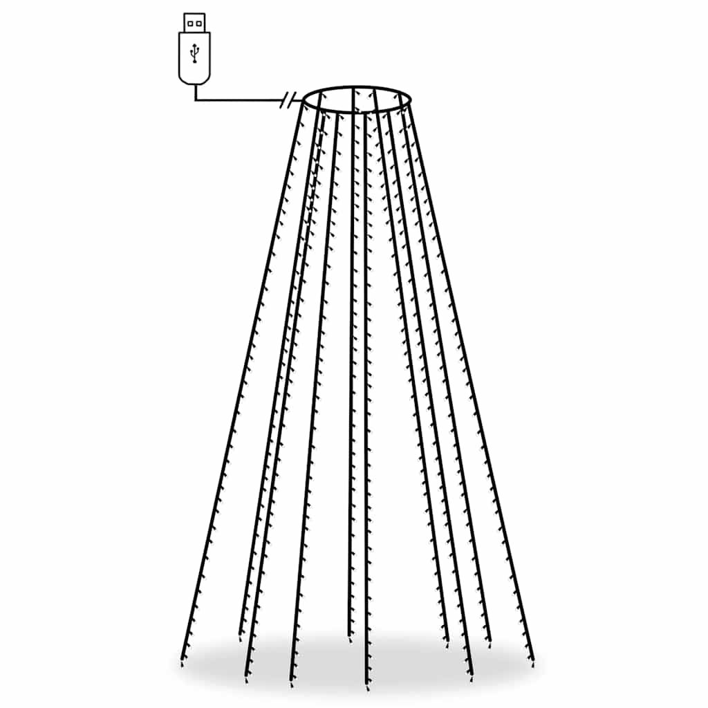 8720286027219_g_en_hd_4 vidaXL Christmas Tree Net Lights with 500 LEDs 500 cm - Image 6