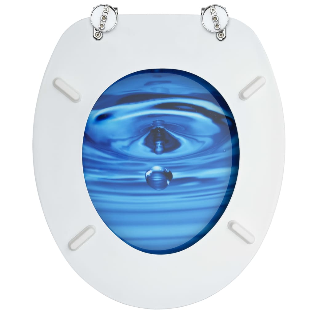 8720286028513_g_en_hd_5 vidaXL WC Toilet Seat with Lid MDF Blue Water Drop Design - Image 6
